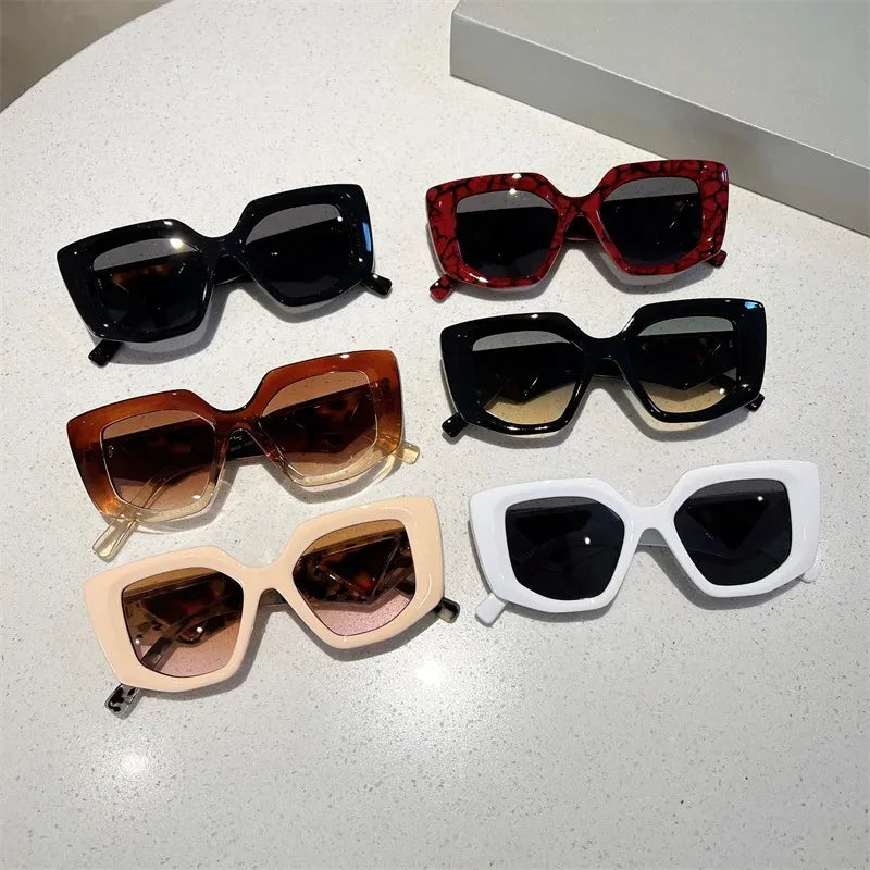 Bold Polygon Shades Sunglasses