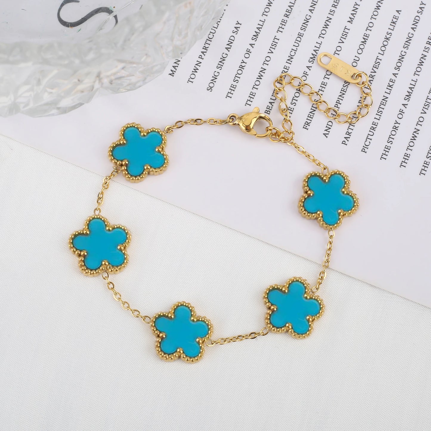 Clover Charm Bracelet