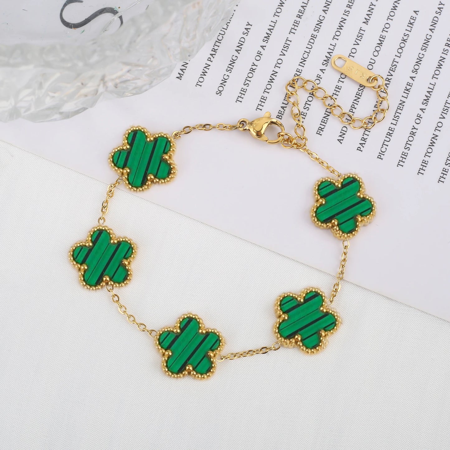 Clover Charm Bracelet