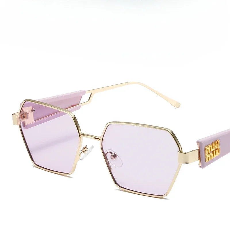 Geometric Gradient Sunglasses