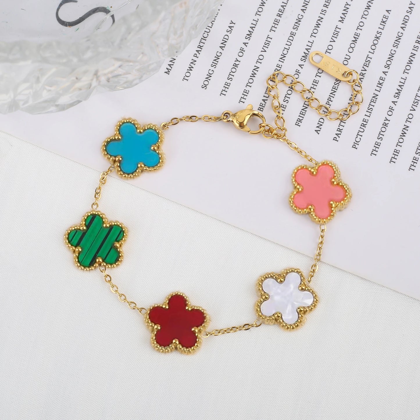 Clover Charm Bracelet