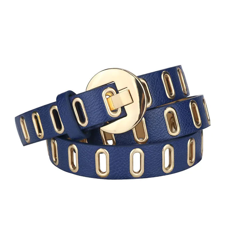 Adjustable Eyelet Waist Belt