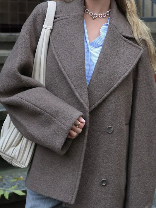 Classic Oversized Wool Coat