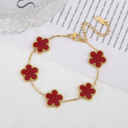 Clover Charm Bracelet