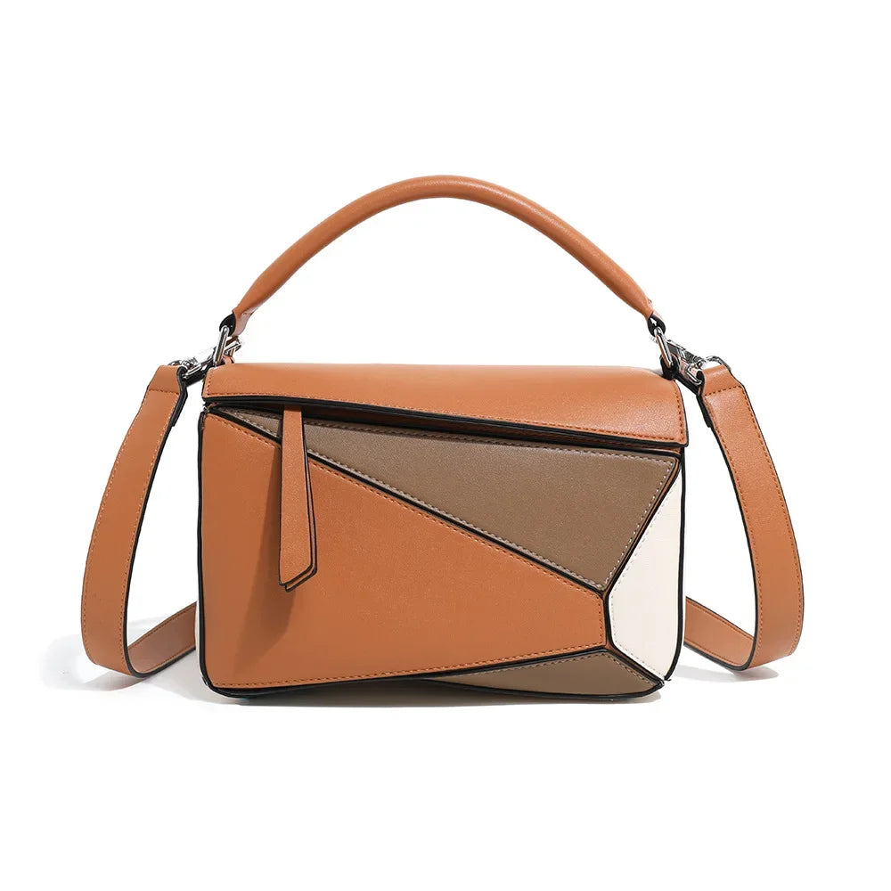 Trendige geometrische Crossbody -Tasche