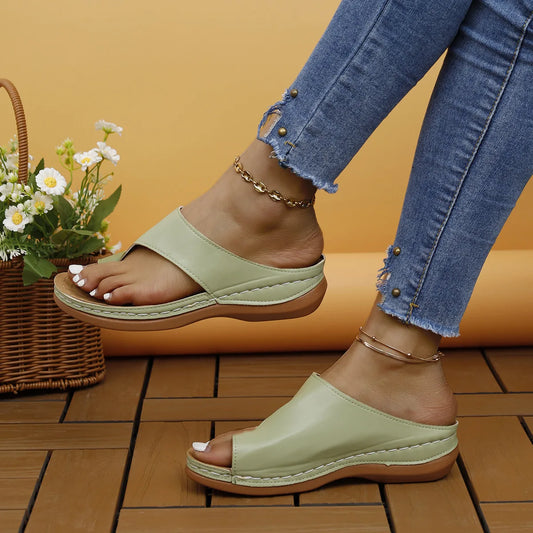 ComfortFit Slip-On Sandals