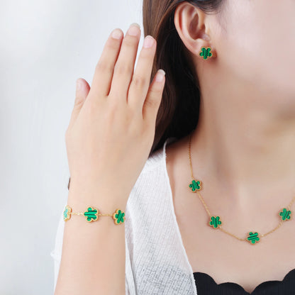 Clover Charm Bracelet