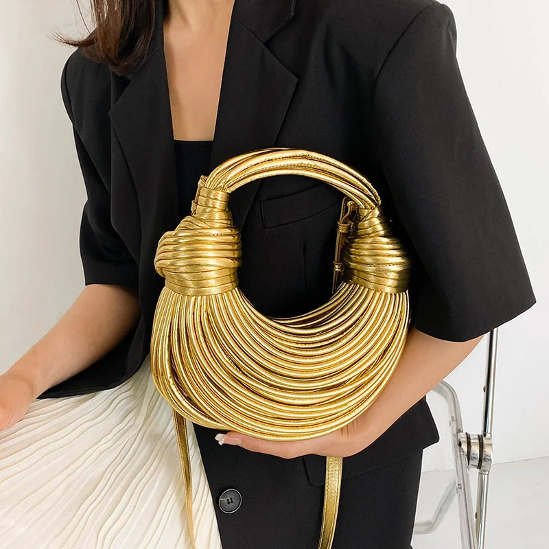 Golden Statement Handbag