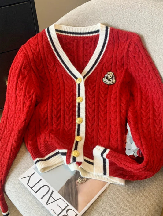 Cable Knit Cardigan