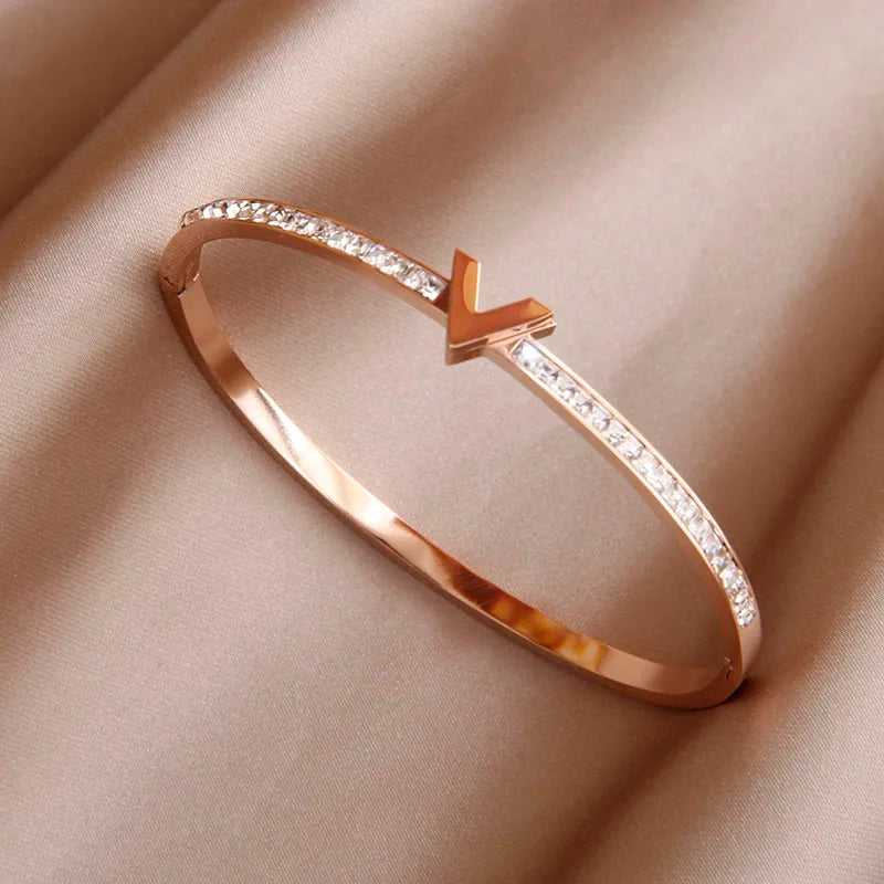 Gold Plated Cubic Zirconia Bracelet