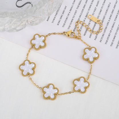 Clover Charm Bracelet