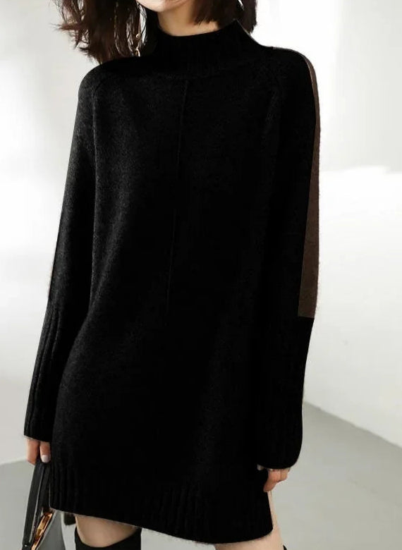 Oversized Wool Turtleneck Sweater