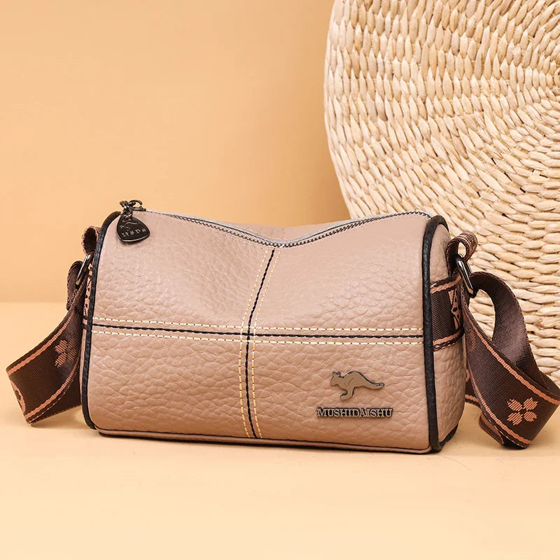 Elegante Litschi -Muster -Crossbody -Tasche