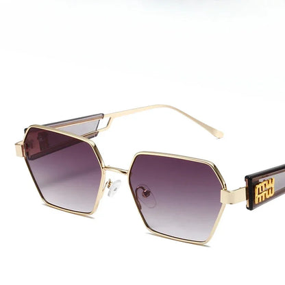 Geometric Gradient Sunglasses