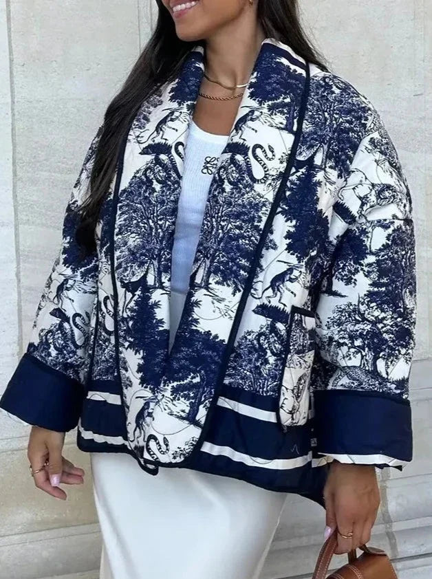 Chaqueta de manga larga bohemia Rhapsody