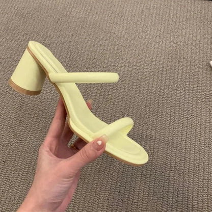 Breezy Open-Toe Heels